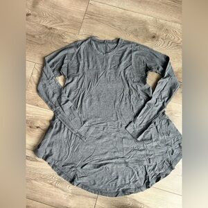 lululemon athletica Gray Long Sleeve Top